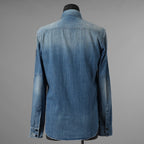 Belstaff ベルスタッフ / 美品 18SS Somerford Denim Shirt デニム 長袖シャツ / size S (INDIGO) 352063-in-ue