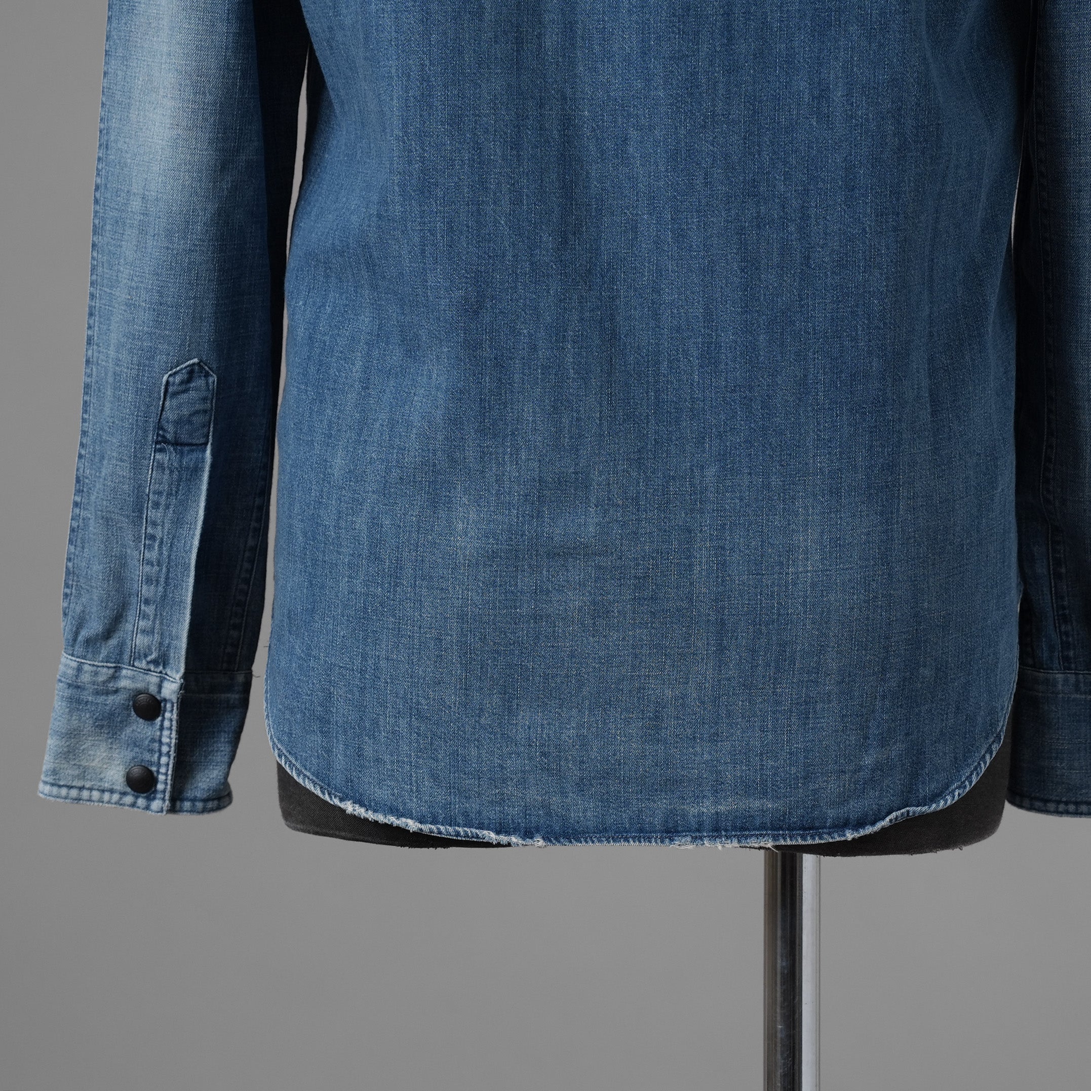 Belstaff ベルスタッフ / 美品 18SS Somerford Denim Shirt デニム 長袖シャツ / size S (INDIGO) 352063-in-ue