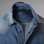 Belstaff ベルスタッフ / 美品 18SS Somerford Denim Shirt デニム 長袖シャツ / size S (INDIGO) 352063-in-ue