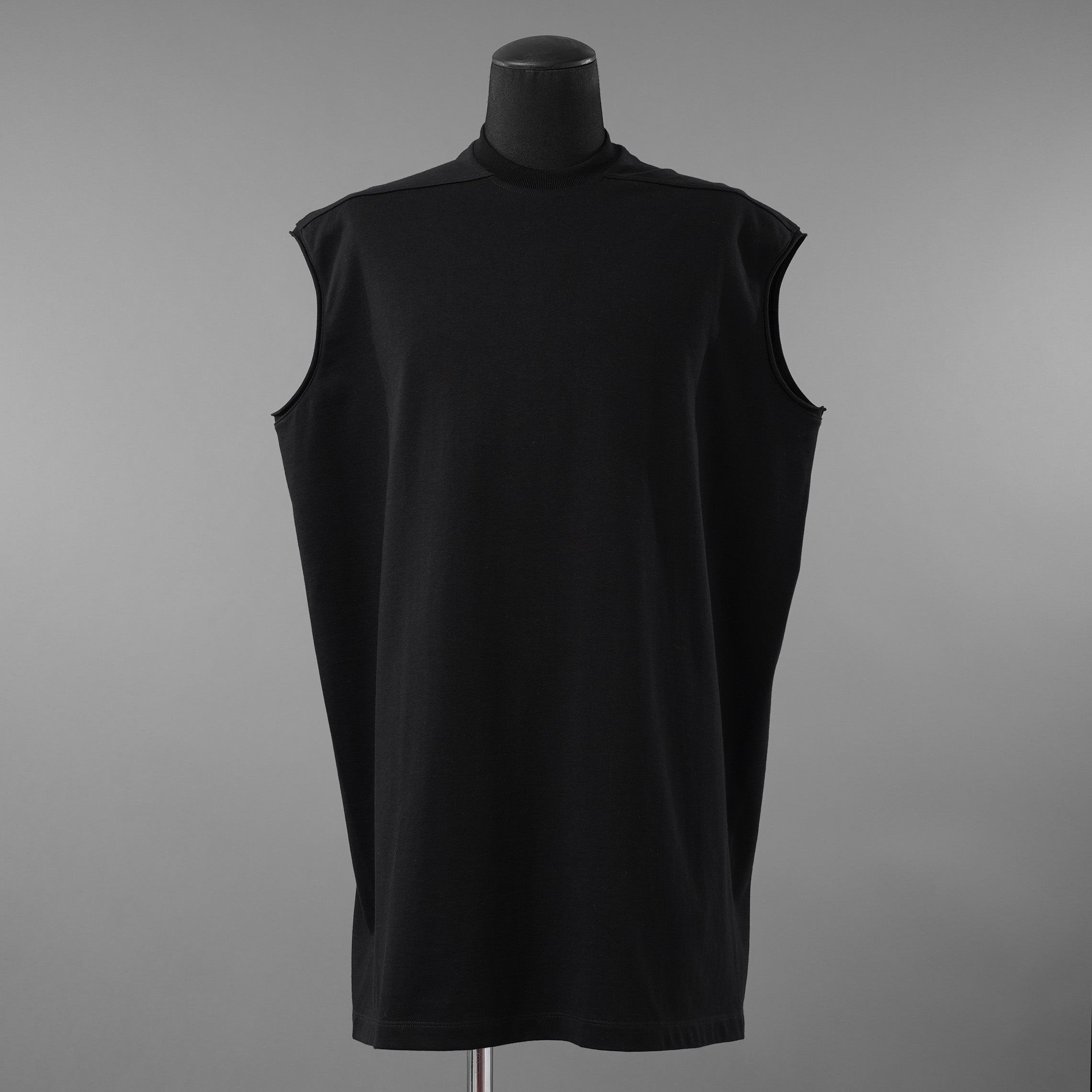 RICK OWENS リックオウエンス / 美品 22SS FOGACHINE TARP T オーバーサイズ ノースリーブカットソー  / RU01B1160‐BA / size XS  (BLACK)