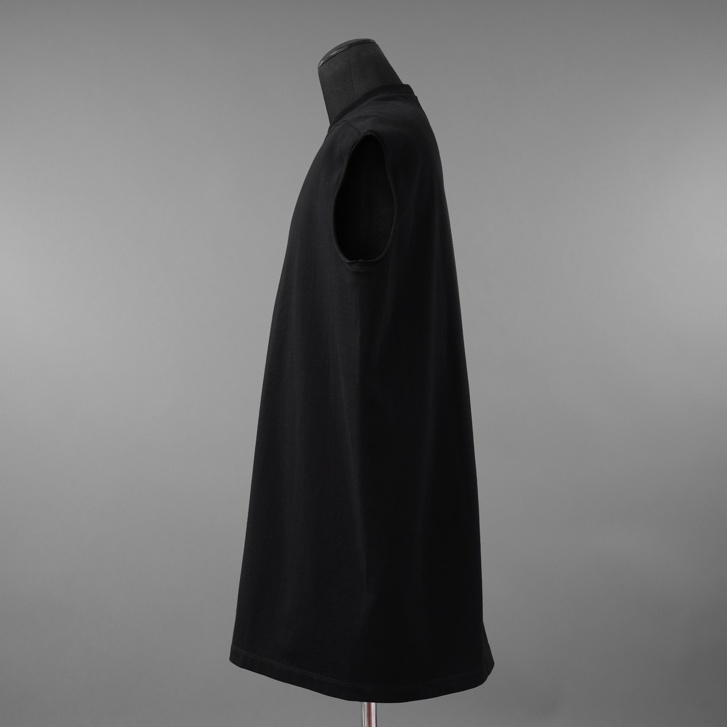 RICK OWENS リックオウエンス / 美品 22SS FOGACHINE TARP T オーバーサイズ ノースリーブカットソー  / RU01B1160‐BA / size XS  (BLACK)