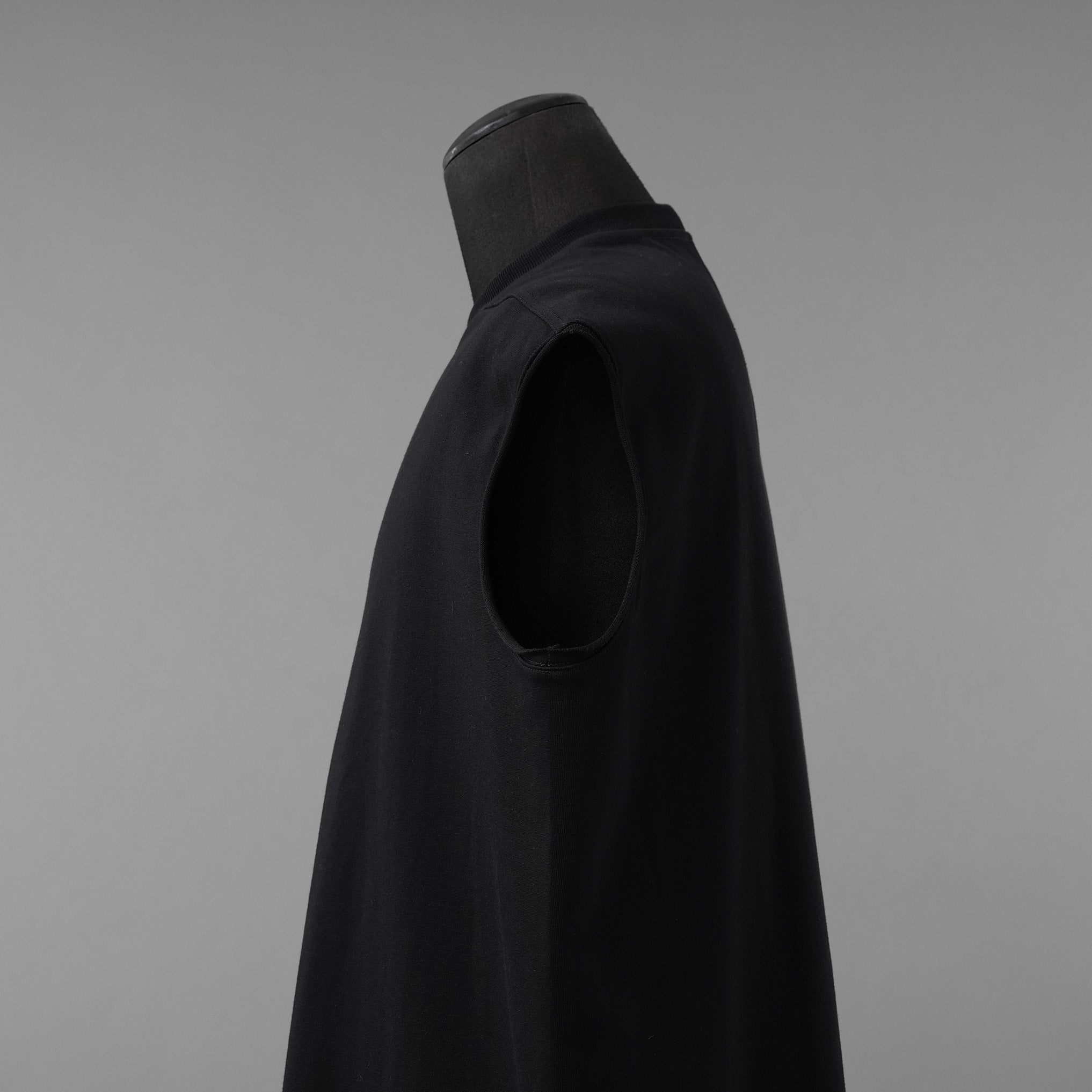 RICK OWENS リックオウエンス / 美品 22SS FOGACHINE TARP T オーバーサイズ ノースリーブカットソー  / RU01B1160‐BA / size XS  (BLACK)