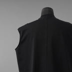 RICK OWENS リックオウエンス / 美品 22SS FOGACHINE TARP T オーバーサイズ ノースリーブカットソー  / RU01B1160‐BA / size XS  (BLACK)