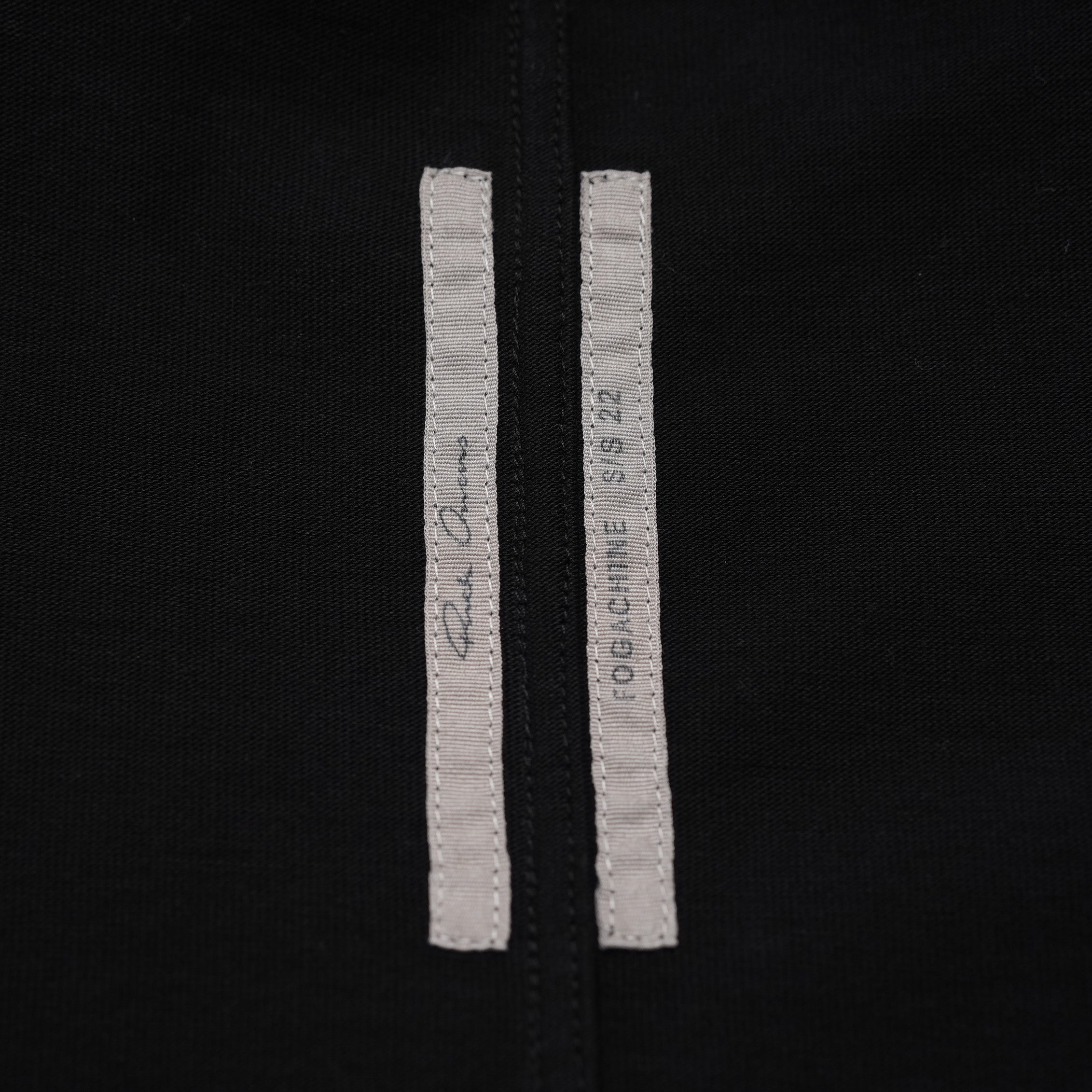 RICK OWENS リックオウエンス / 美品 22SS FOGACHINE TARP T オーバーサイズ ノースリーブカットソー  / RU01B1160‐BA / size XS  (BLACK)