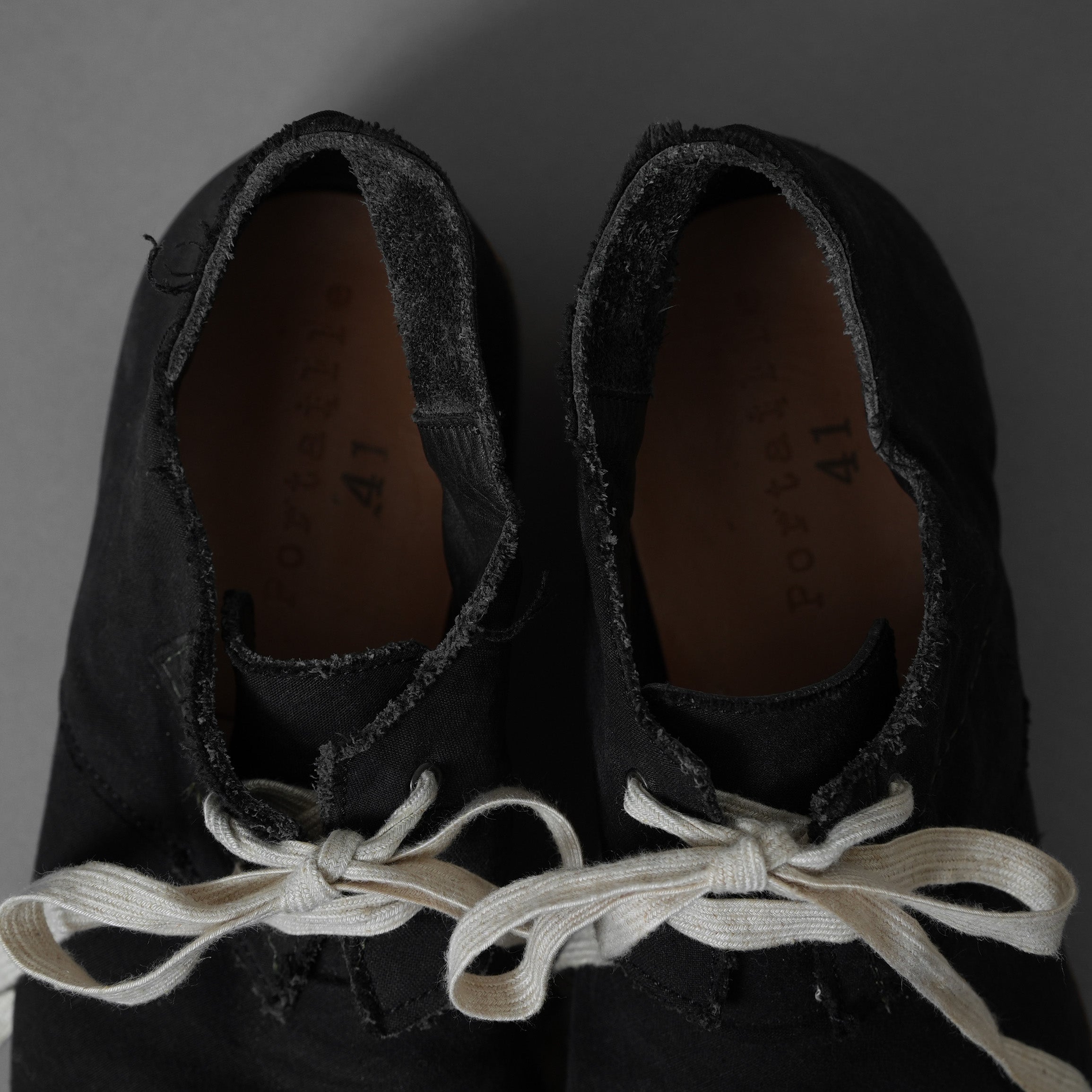 Portaille ポルタユ / ダービーシューズ / PL2002-MC / size 41 (25.5cm) BLACK 352067-ymu