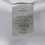Christian Dior クリスチャンディオール / 美品 22AW DIOR JARDIN 薔薇刺繍 半袖Tシャツ / フラワーロゴ / 243J685A0677 / size S (WHITE)