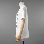Christian Dior クリスチャンディオール / 美品 22AW LUCKY DIOR ゾディアック ピクセル プリント / 半袖Tシャツ / 243T09A4427 / size M (WHITE) レディース