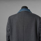 DIESEL ディーゼル / 美品 23SS J-ABBAS ジャケット / A08494 / size 44 (GRAY) 352064-in-ue
