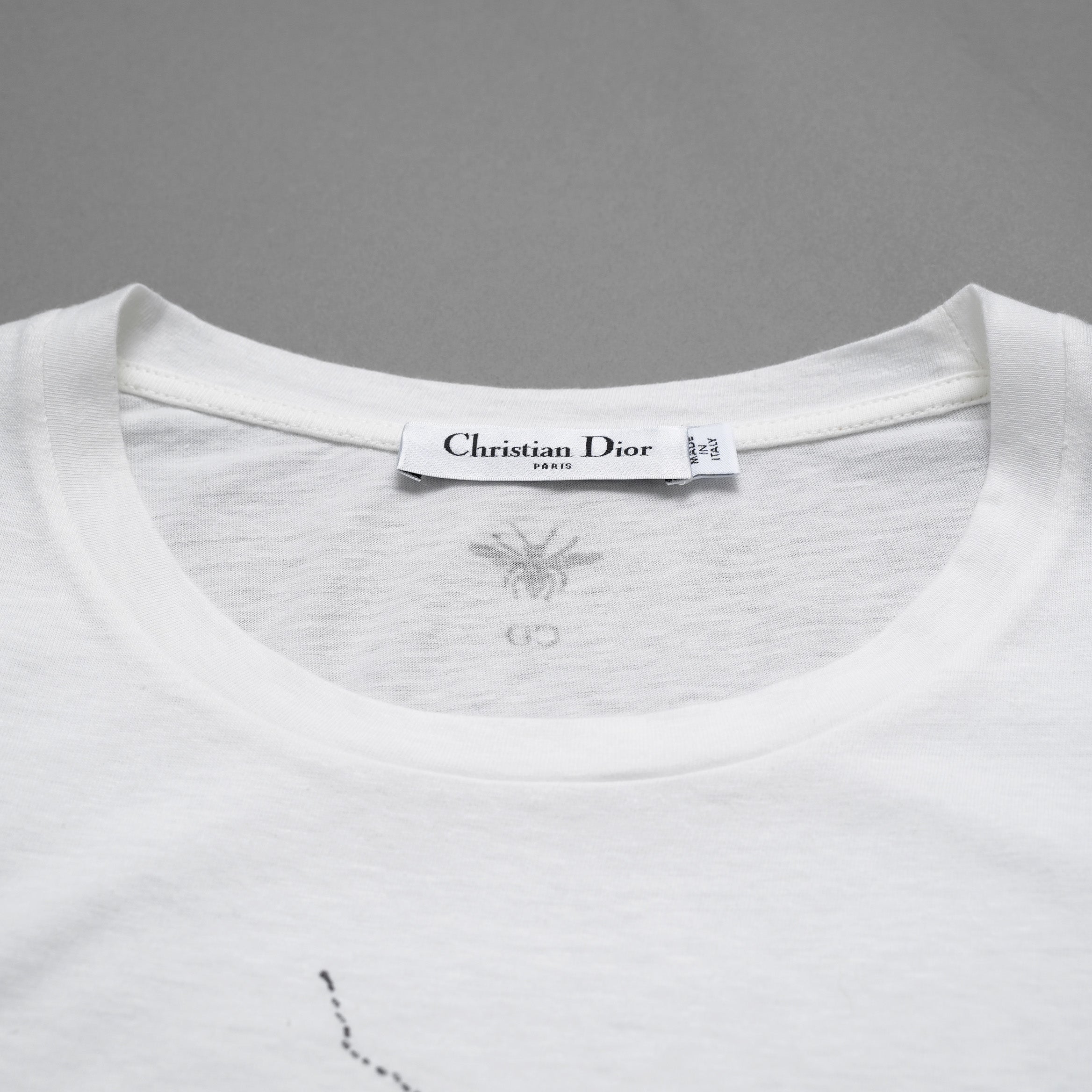 Christian Dior クリスチャンディオール / 美品 22AW LUCKY DIOR ゾディアック ピクセル プリント / 半袖Tシャツ / 243T09A4427 / size M (WHITE) レディース