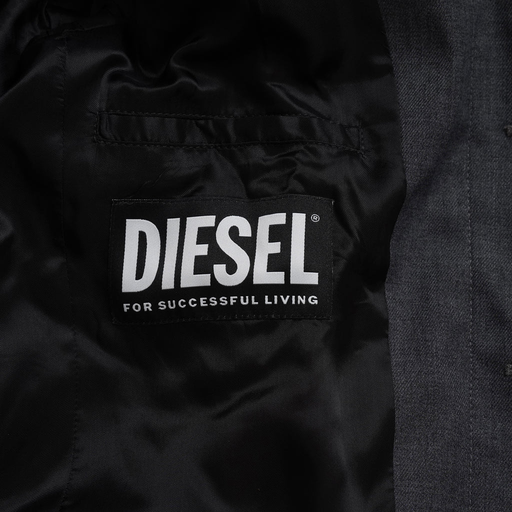 DIESEL ディーゼル / 美品 23SS J-ABBAS ジャケット / A08494 / size 44 (GRAY) 352064-in-ue