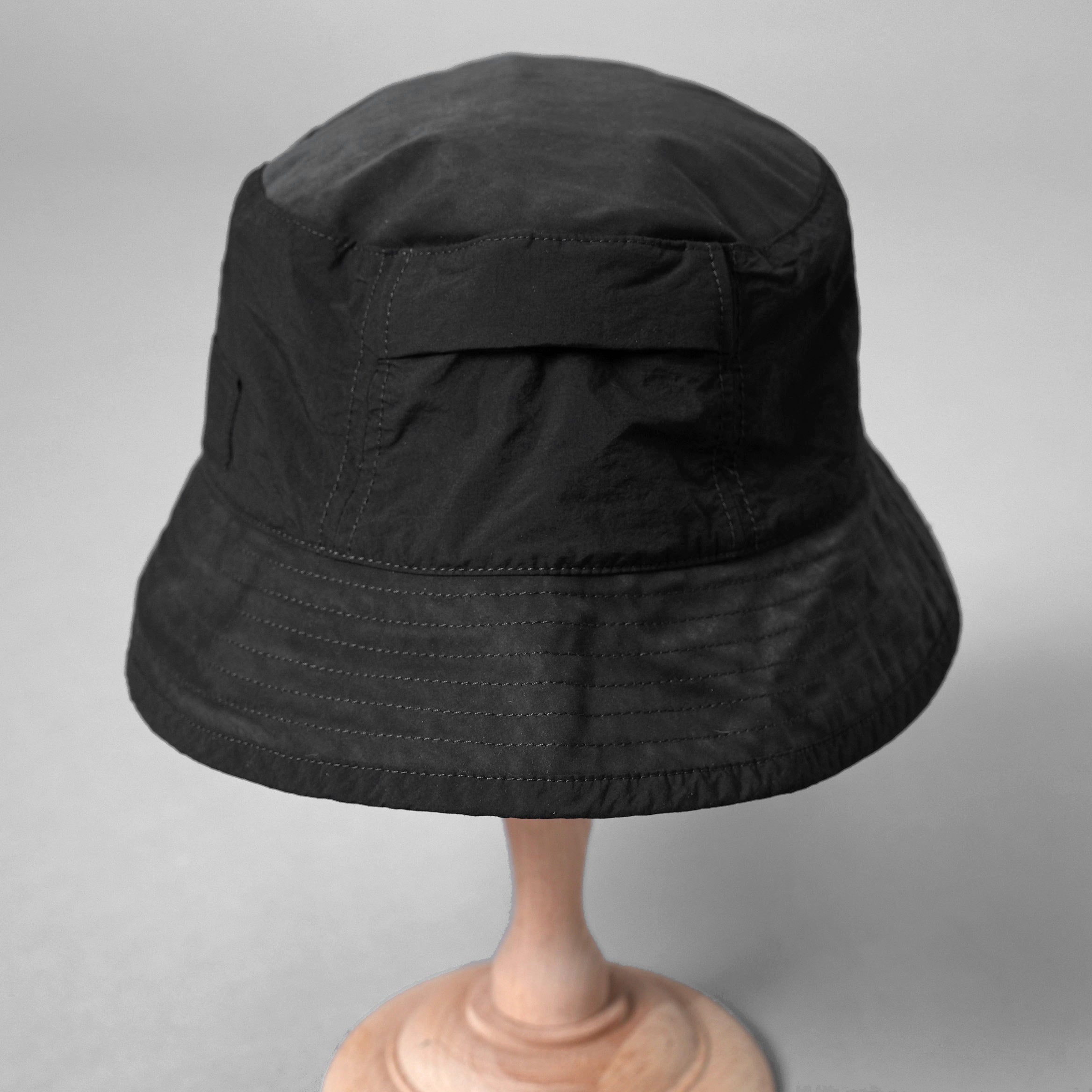 未使用 Ten c テンシー / 26SS HAT CAPPELLO A SECCHIO ハット 帽子 / 26CTCUA05005-003780 / size UNI (BLACK) 352071-uen