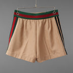 GUCCI × adidas グッチ×アディダス コラボ / 美品 22SS GGジャカード トレフォイル ショートパンツ ボトムス / size 40 (BEIGE) レディース