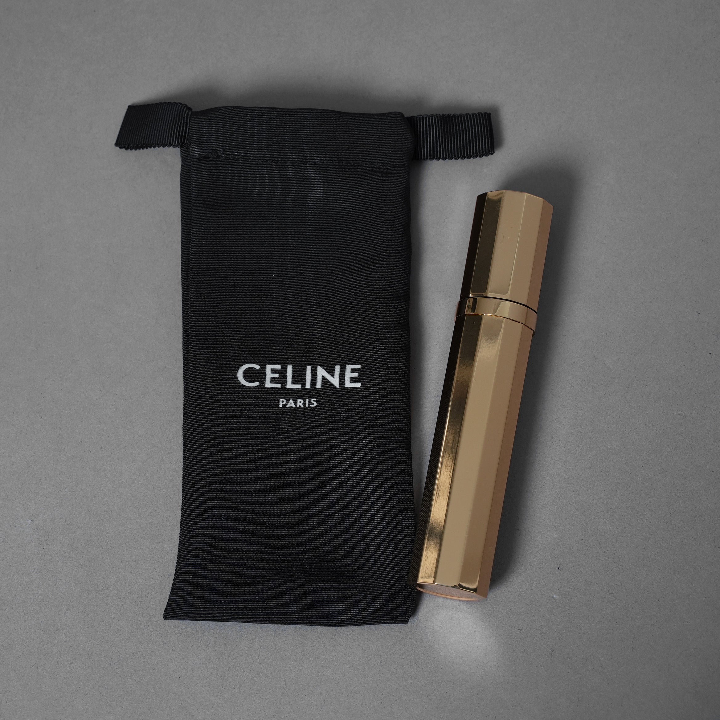 非売品 CELINE セリーヌ / トリオンフ シャボン玉 バブルブロワー アクセサリー / GOLD 352069-izm