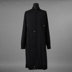 bajra バジュラ / 美品  24AW フロストナイロンストレッチ ロングブルゾン アウター / 157UJ02 / size 2 (BLACK) 352074-in-ue