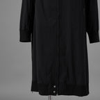 bajra バジュラ / 美品  24AW フロストナイロンストレッチ ロングブルゾン アウター / 157UJ02 / size 2 (BLACK) 352074-in-ue