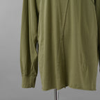 Rick Owens DRKSHDW ダークシャドウ / 美品 23AW JUMBO PENTA SEAMS LS T / 長袖 Tシャツ / DU02D2216-RNET1 / size S (SAGE)