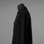 UNDERCOVER アンダーカバー / 美品 22AW BRUSHED LONG SHIRT長袖シャツ / UC2B4406-2 / size 3 (BLACK) 352073-in-ue