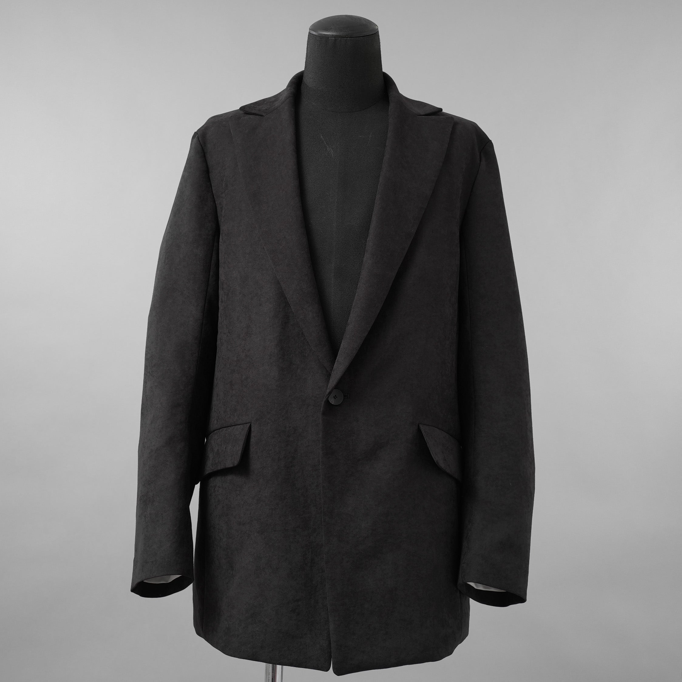 bajra バジュラ / 美品 24SS ヴィンテージ割繊 ジャケット / 158UJ01 / size 3 (BLACK)