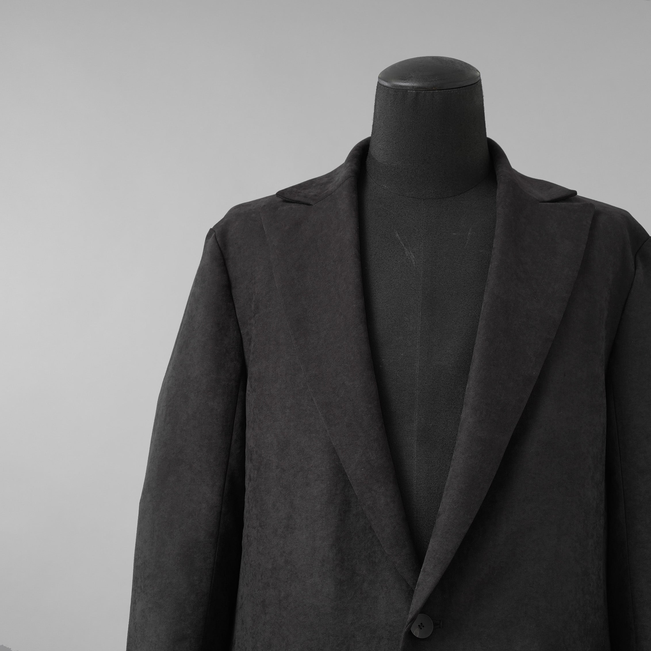 bajra バジュラ / 美品 24SS ヴィンテージ割繊 ジャケット / 158UJ01 / size 3 (BLACK)