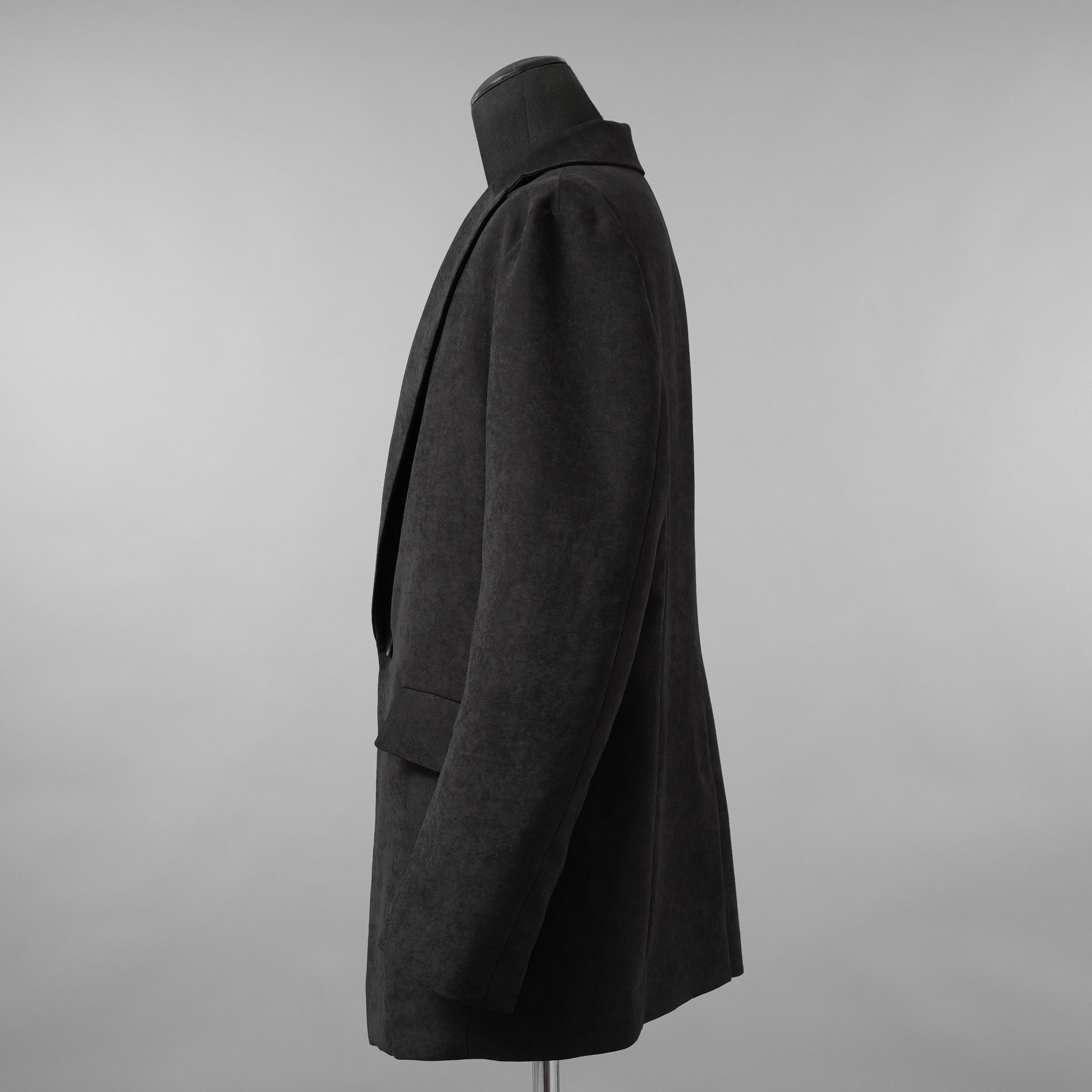 bajra バジュラ / 美品 24SS ヴィンテージ割繊 ジャケット / 158UJ01 / size 3 (BLACK)