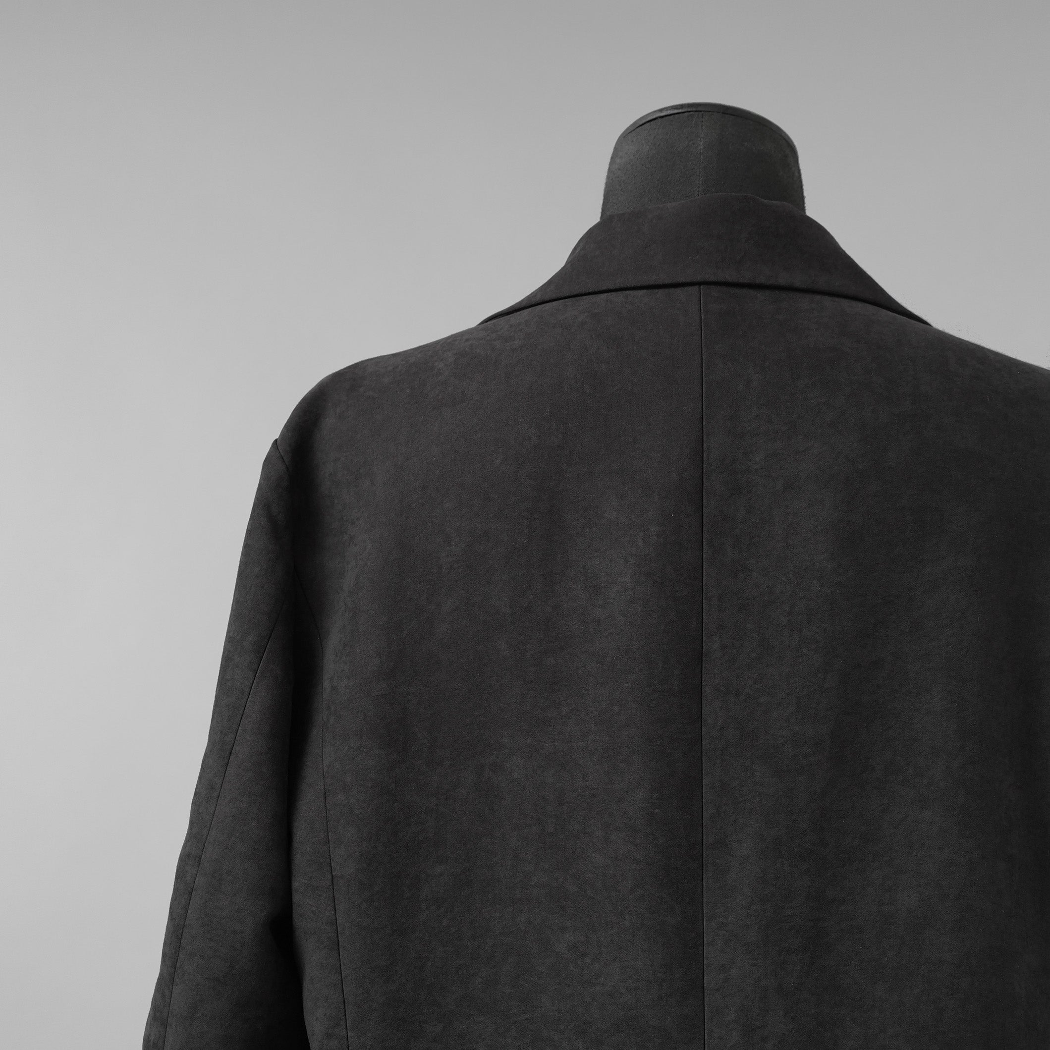 bajra バジュラ / 美品 24SS ヴィンテージ割繊 ジャケット / 158UJ01 / size 3 (BLACK)