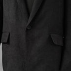bajra バジュラ / 美品 24SS ヴィンテージ割繊 ジャケット / 158UJ01 / size 3 (BLACK)