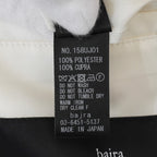bajra バジュラ / 美品 24SS ヴィンテージ割繊 ジャケット / 158UJ01 / size 3 (BLACK)