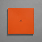 未使用 HERMES エルメス / カレ45 ア・ヴォ・クレヨン！ シルク スカーフ アクセサリー / size 45cm (ORANGE) 352070-izm