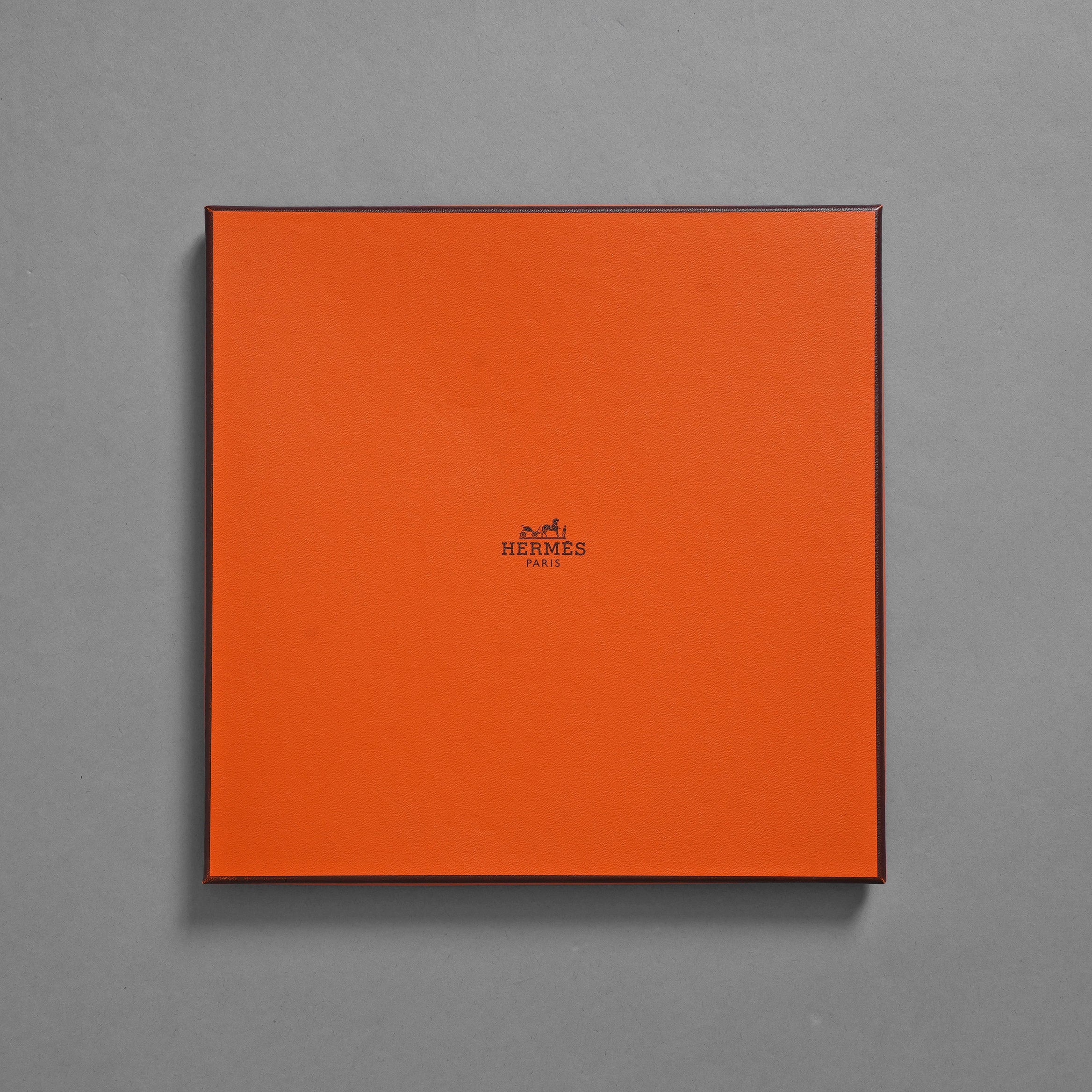 未使用 HERMES エルメス / カレ45 ア・ヴォ・クレヨン！ シルク スカーフ アクセサリー / size 45cm (ORANGE) 352070-izm