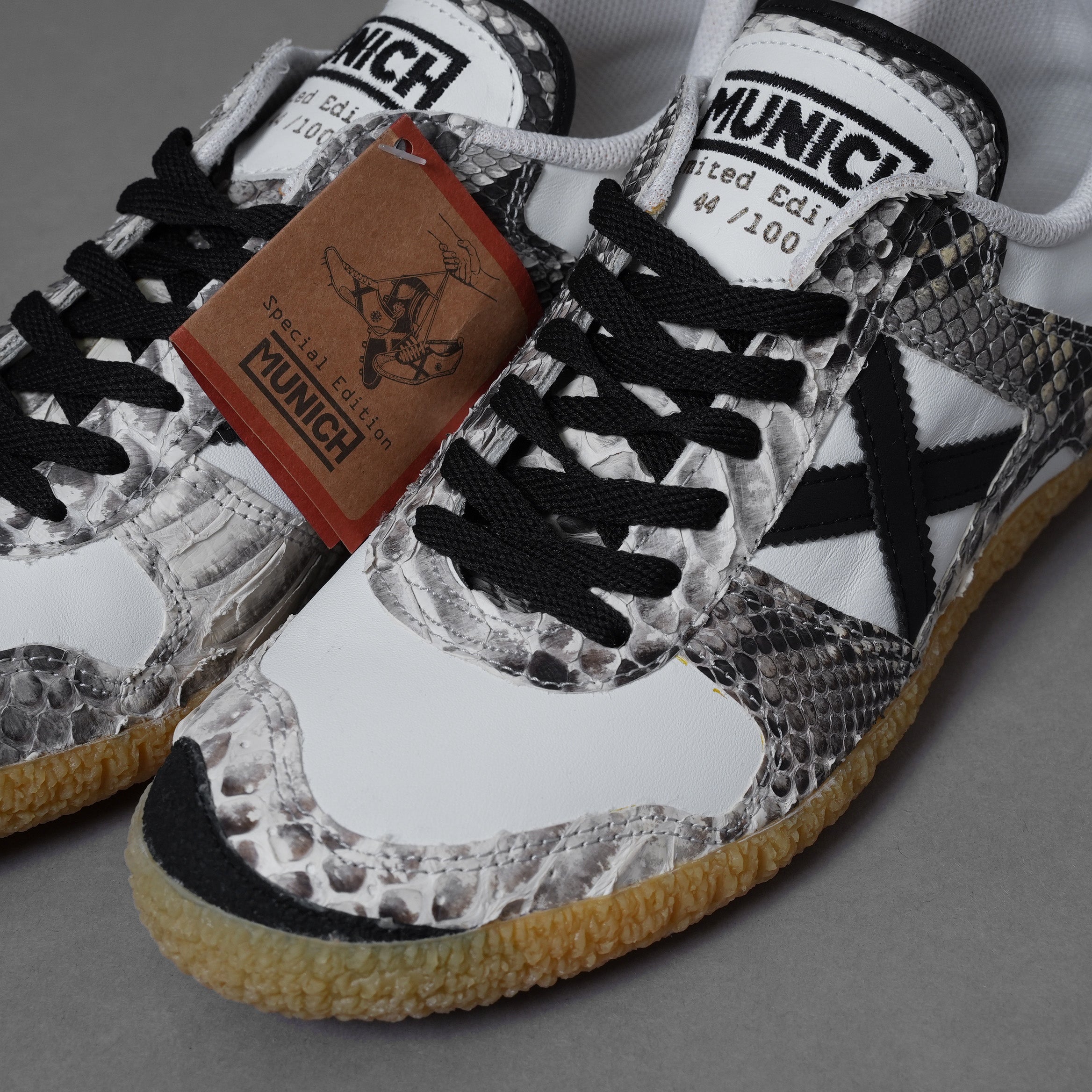 未使用 MUNICH ミュニック / スペシャル限定 パイソンモデル スニーカー シューズ / size 43 (28.5cm)  123014-alm