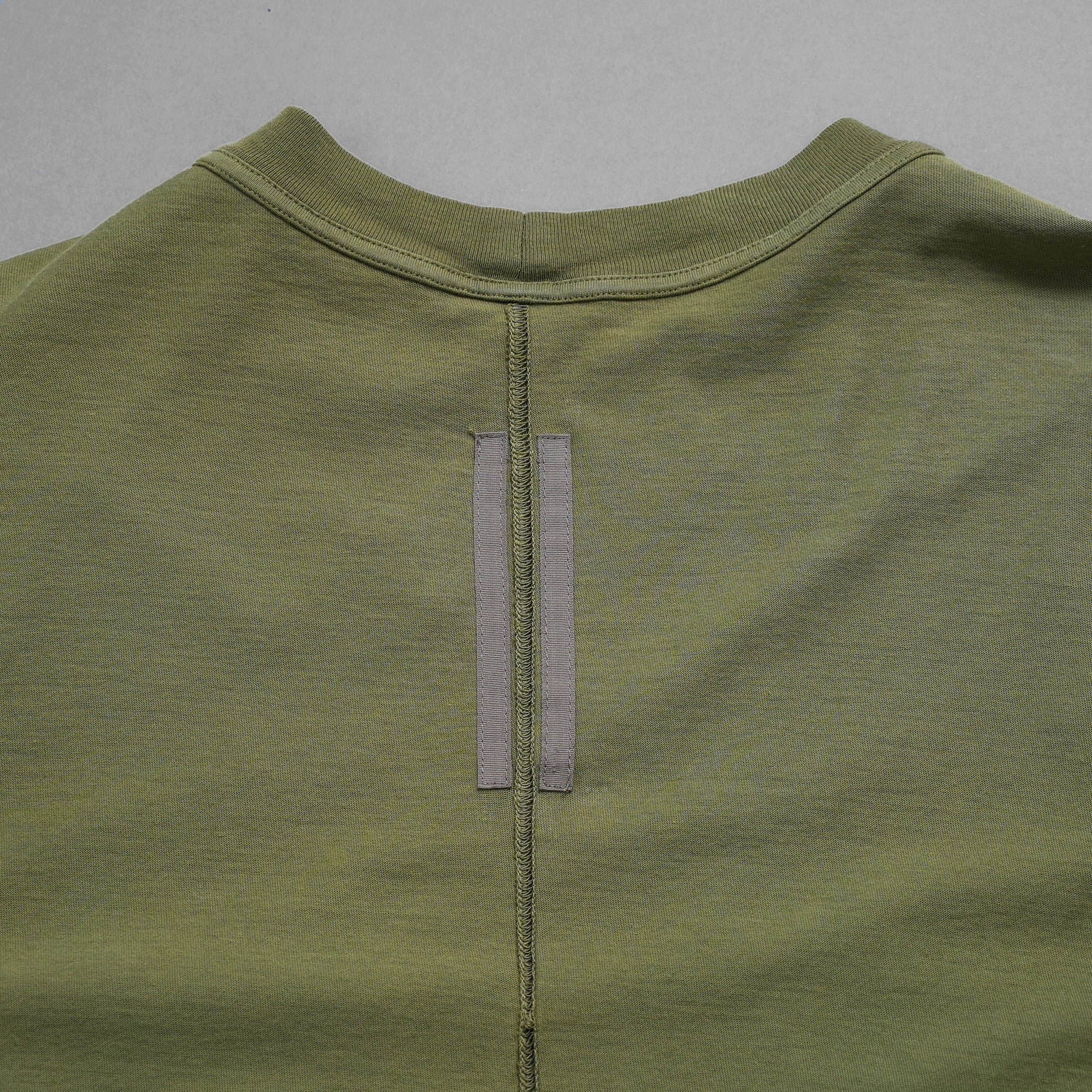 Rick Owens DRKSHDW ダークシャドウ / 美品 23AW JUMBO PENTA SEAMS LS T / 長袖 Tシャツ / DU02D2216-RNET1 / size S (SAGE)