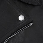 Rick Owens リックオウエンス / 極美品 23SS EDFU / DRACUBIKER ドラキュバイカー / ラムレザー ライダース ジャケット / RU01C4767 LNV / size 48 (BLACK)