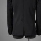 新品 1PIU1UGUALE3 ウノピゥウノウグァーレトレ / 25AW TRAVEL JKT 2B JACKET テーラードジャケット / MRB612 POE386 / size 4 (BLACK) 123015-alm