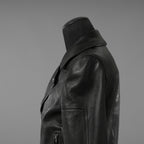 Rick Owens リックオウエンス / 極美品 23SS EDFU / DRACUBIKER ドラキュバイカー / ラムレザー ライダース ジャケット / RU01C4767 LNV / size 48 (BLACK)
