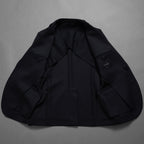 新品 1PIU1UGUALE3 ウノピゥウノウグァーレトレ / 25AW TRAVEL JKT 2B JACKET テーラードジャケット / MRB612 POE386 / size 4 (BLACK) 123015-alm