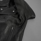 Rick Owens リックオウエンス / 極美品 23SS EDFU / DRACUBIKER ドラキュバイカー / ラムレザー ライダース ジャケット / RU01C4767 LNV / size 48 (BLACK)