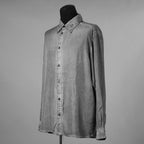 DIESEL ディーゼル / 美品 24AW S-LEON シワ加工 長袖シャツ / A166920CMBB / size 46 (GRAY) 352079-in-ue