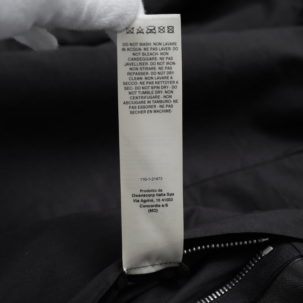 Rick Owens リックオウエンス / 極美品 23SS EDFU / DRACUBIKER ドラキュバイカー / ラムレザー ライダース ジャケット / RU01C4767 LNV / size 48 (BLACK)