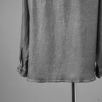 DIESEL ディーゼル / 美品 24AW S-LEON シワ加工 長袖シャツ / A166920CMBB / size 46 (GRAY) 352079-in-ue