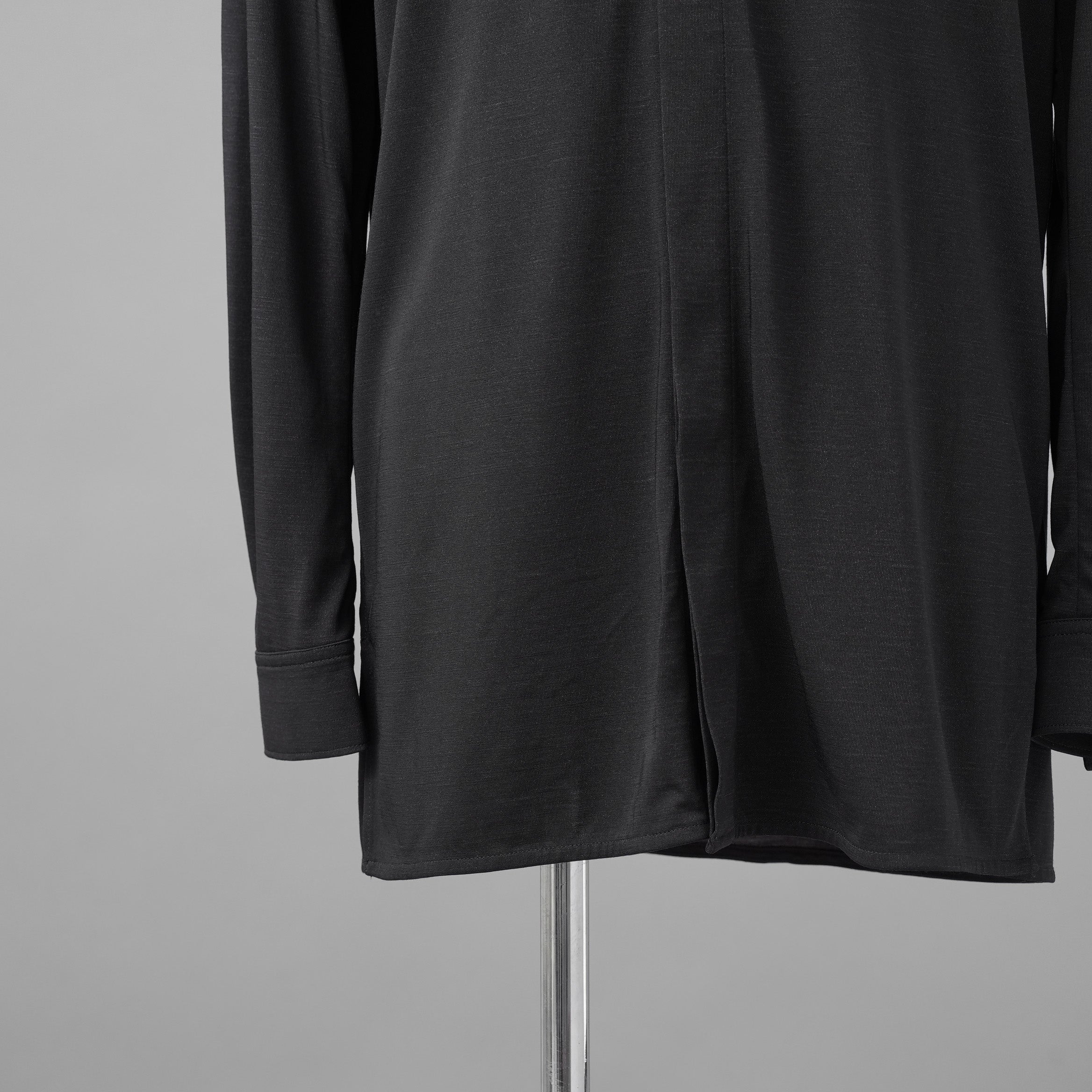 MIDERI ミデリ / 美品 23SS 長袖シャツ / 元sacai 出身 / 2301-003 / size 2 (BLACK)