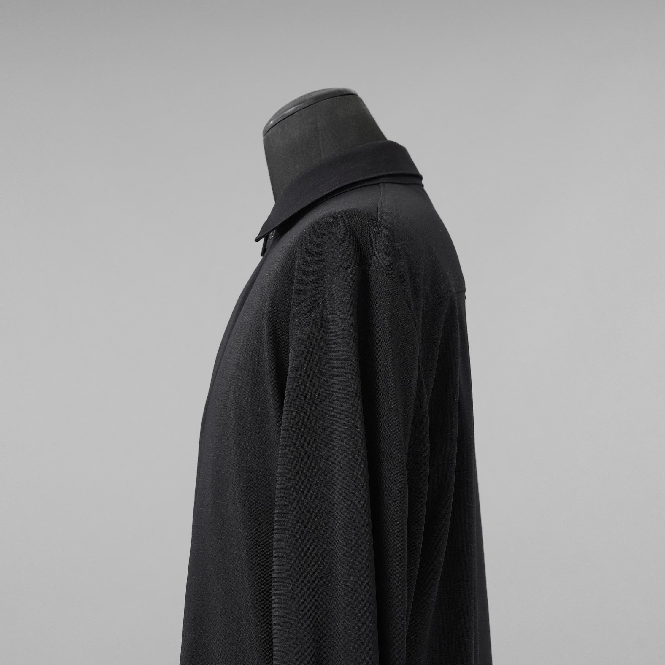 MIDERI ミデリ / 美品 23SS 長袖シャツ / 元sacai 出身 / 2301-003 / size 2 (BLACK)
