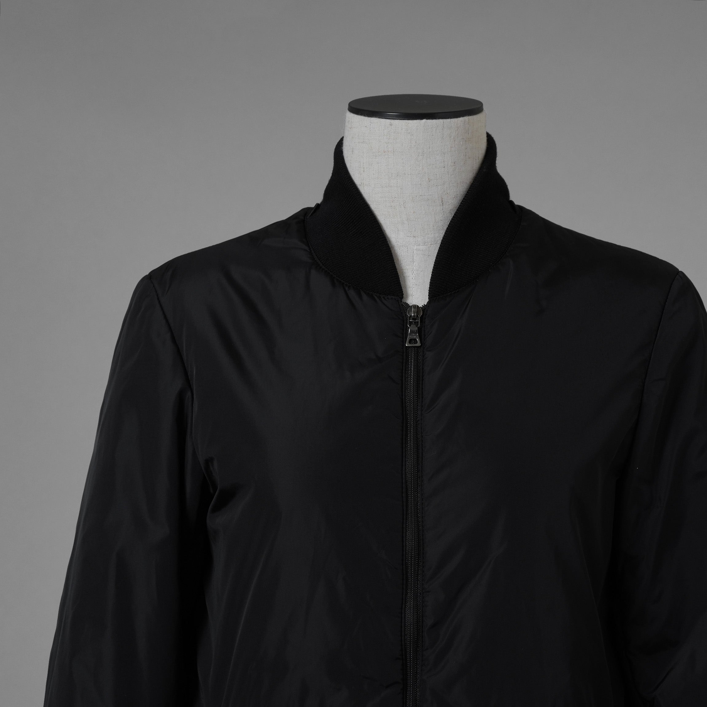 PRADA SPORT プラダ スポーツ / GORE-TEX ロング ナイロンコート 3WAYコート アウター / 280211 / size 38 (BLACK) 352077-yng