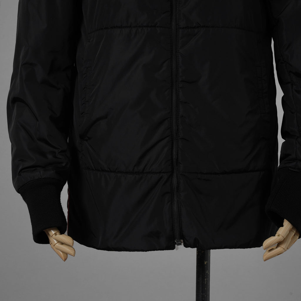 PRADA SPORT プラダ スポーツ / GORE-TEX ロング ナイロンコート 3WAYコート アウター / 280211 / size 38 (BLACK) 352077-yng