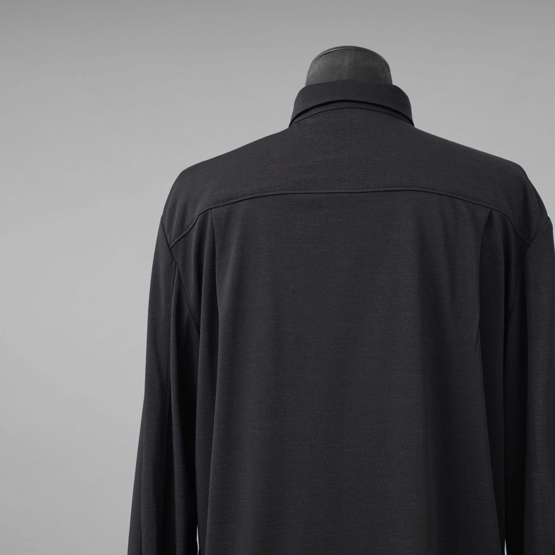 MIDERI ミデリ / 美品 23SS 長袖シャツ / 元sacai 出身 / 2301-003 / size 2 (BLACK)
