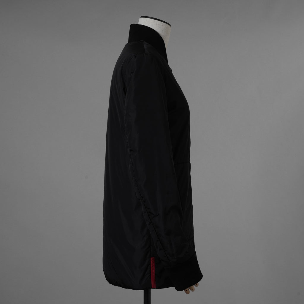 PRADA SPORT プラダ スポーツ / GORE-TEX ロング ナイロンコート 3WAYコート アウター / 280211 / size 38 (BLACK) 352077-yng