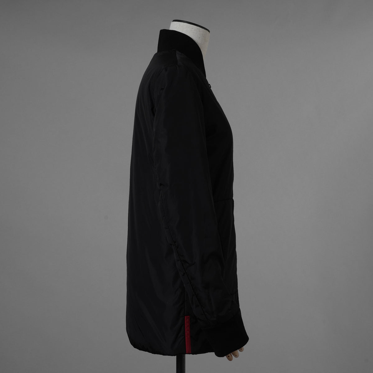 PRADA SPORT プラダ スポーツ / GORE-TEX ロング ナイロンコート 3WAYコート アウター / 280211 / size 38 (BLACK) 352077-yng