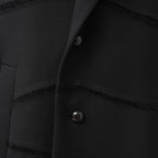 NAMACHEKO ナマチェコ / 美品 24SS ノースリーブ ロング ジャケット BACKBLAZER / NS24 302 N2039 / size XS (BLACK)