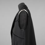 NAMACHEKO ナマチェコ / 美品 24SS ノースリーブ ロング ジャケット BACKBLAZER / NS24 302 N2039 / size XS (BLACK)