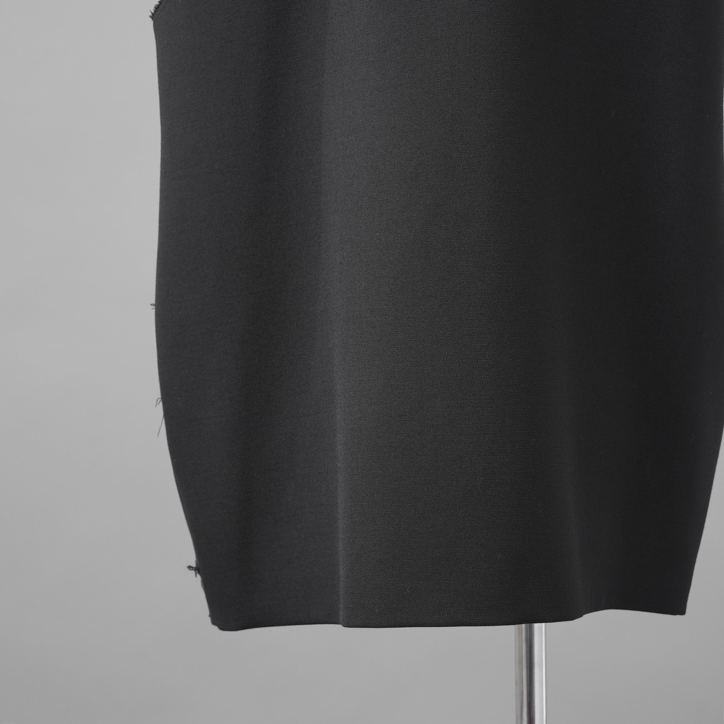 NAMACHEKO ナマチェコ / 美品 24SS ノースリーブ ロング ジャケット BACKBLAZER / NS24 302 N2039 / size XS (BLACK)