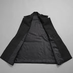 NAMACHEKO ナマチェコ / 美品 24SS ノースリーブ ロング ジャケット BACKBLAZER / NS24 302 N2039 / size XS (BLACK)